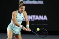Maria Sakkari at the 2023 WTA Finals.